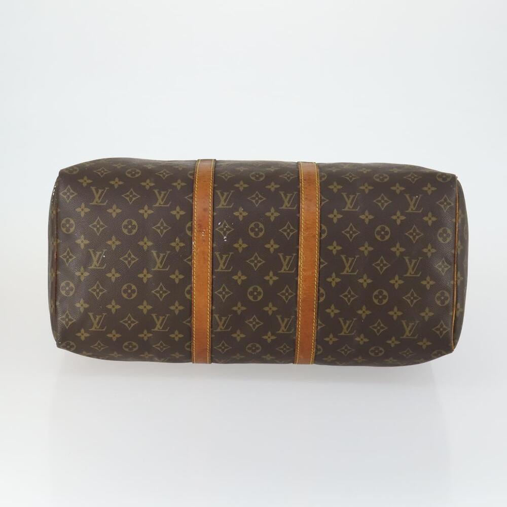LOUIS VUITTON Monogram Keepall 50 Boston Bag M41426 LV Auth 155038 - Picture 5 of 16
